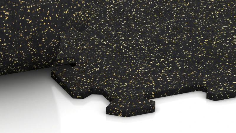 Mata sportowa GZ od WARCOo grubości 8 mm z systemem montażowym na zamek wycinany, bez fazowania (puzzle).