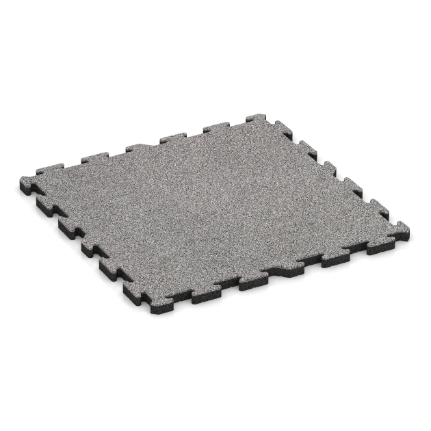 Mata Ochronna Fitness HD von WARCO im Farbdesign Szary melanż mit den Abmessungen 100 x 100 x 4 cm | 1,00 m². Produktfoto von Artikel 4584 in der Aufsicht von schräg vorne.