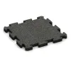 Płytka tarasowa na klik von WARCO im Farbdesign Ciemny granit mit den Abmessungen 500 x 500 x 50 mm. Produktfoto von Artikel 3025 in der Aufsicht von schräg vorne.