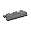 Płyta brzegowa HD von WARCO im Farbdesign Klasyczny granit mit den Abmessungen 500 x 235 x 30 mm. Produktfoto von Artikel 4887 in der Aufsicht von schräg vorne.