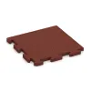 Płyta narożna von WARCO im Farbdesign Czerwony ceglasty mit den Abmessungen 485 x 485 x 30 mm. Produktfoto von Artikel 5074 in der Aufsicht von schräg vorne.