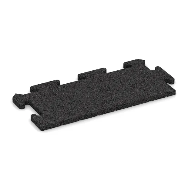 Płyta brzegowa HD von WARCO im Farbdesign Czarny mit den Abmessungen 500 x 235 x 18 mm. Produktfoto von Artikel 4679 in der Aufsicht von schräg vorne.