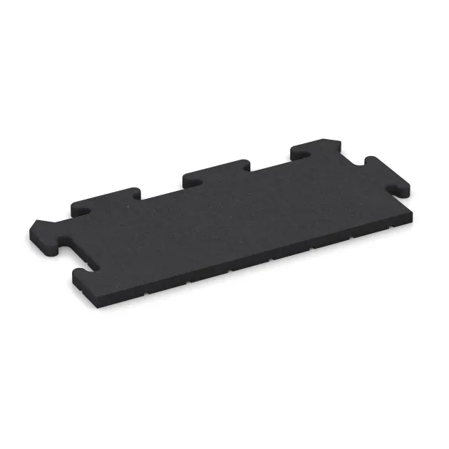 Płyta brzegowa HD Fine von WARCO im Farbdesign Antracyt mit den Abmessungen 500 x 235 x 18 mm. Produktfoto von Artikel 4678 in der Aufsicht von schräg vorne.