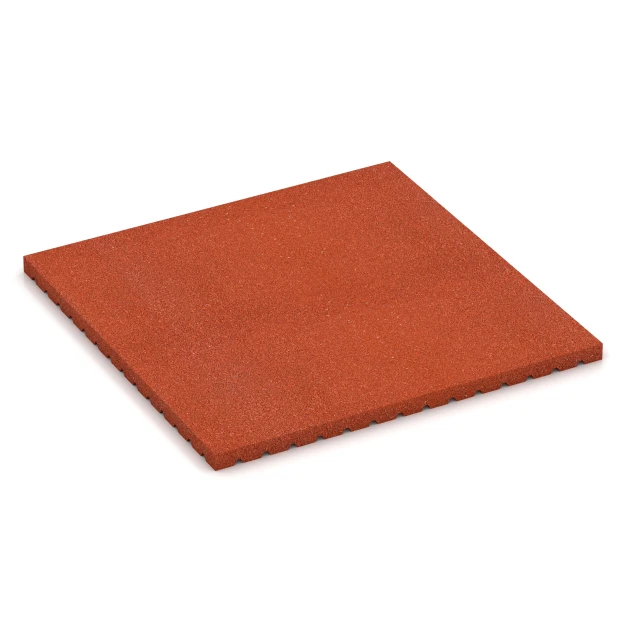 Mata do boksów dla koni von WARCO im Farbdesign Czerwony ceglasty mit den Abmessungen 100 × 100 × 4,3 cm. Produktfoto von Artikel 3649 in der Aufsicht von schräg vorne.