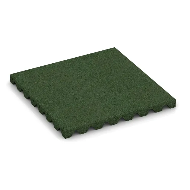 Płyta podłogowa dla psów von WARCO im Farbdesign Zielony trawiasty mit den Abmessungen 500 x 500 x 40 mm. Produktfoto von Artikel 3985 in der Aufsicht von schräg vorne.