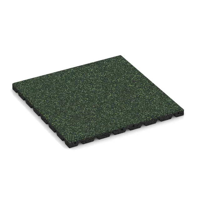 Płytka tarasowa 3 cm von WARCO im Farbdesign Angielski trawnik mit den Abmessungen 500 x 500 x 30 mm. Produktfoto von Artikel 5480 in der Aufsicht von schräg vorne.
