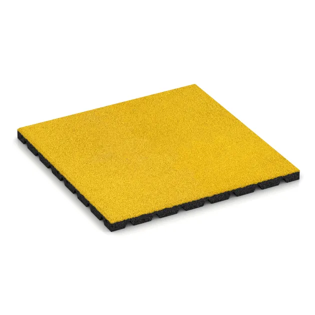 Płytka tarasowa 3 cm von WARCO im Farbdesign Żółty cytrynowy mit den Abmessungen 500 x 500 x 30 mm. Produktfoto von Artikel 0558 in der Aufsicht von schräg vorne.
