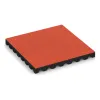 Mata bezpieczeństwa na plac zabaw 5 cm - EN 1177 ≤ 145 cm von WARCO im Farbdesign Oranż mit den Abmessungen 500 x 500 x 50 mm. Produktfoto von Artikel 5571 in der Aufsicht von schräg vorne.