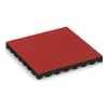 Mata bezpieczeństwa na plac zabaw 5 cm - EN 1177 ≤ 145 cm von WARCO im Farbdesign Ciemny róż mit den Abmessungen 500 x 500 x 50 mm. Produktfoto von Artikel 5572 in der Aufsicht von schräg vorne.
