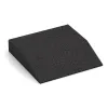 Płyta obrzeżowa (bok w kszałcie klina) von WARCO im Farbdesign Czarny mit den Abmessungen 500 x 500 x 100 mm. Produktfoto von Artikel 3837 in der Aufsicht von schräg vorne.