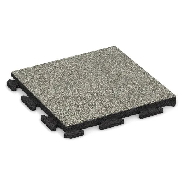 Płytka na obrzeża basenu Classic von WARCO im Farbdesign Jasny granit mit den Abmessungen 500 x 500 x 40 mm. Produktfoto von Artikel 1341 in der Aufsicht von schräg vorne.