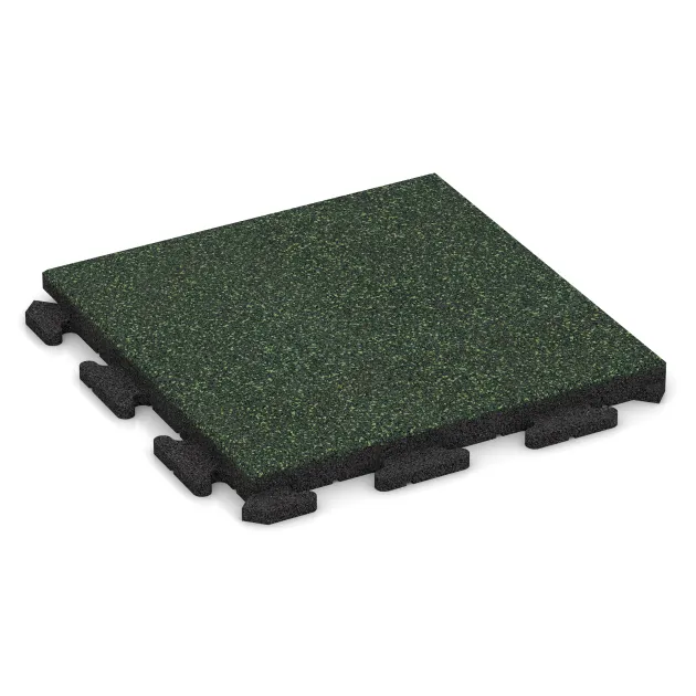 Płyta do kojca von WARCO im Farbdesign Angielski trawnik mit den Abmessungen 500 x 500 x 40 mm. Produktfoto von Artikel 1314 in der Aufsicht von schräg vorne.