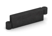 Blok gumowy modułowy