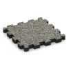 Płytka na obrzeża basenu bezfugowa von WARCO im Farbdesign Jasny granit mit den Abmessungen 306 x 306 x 30 mm. Produktfoto von Artikel 6106 in der Aufsicht von schräg vorne.