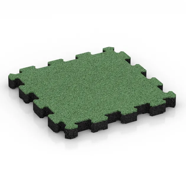 Płytka na obrzeża basenu bezfugowa von WARCO im Farbdesign Blady zielony mit den Abmessungen 306 x 306 x 30 mm. Produktfoto von Artikel 5239 in der Aufsicht von schräg vorne.
