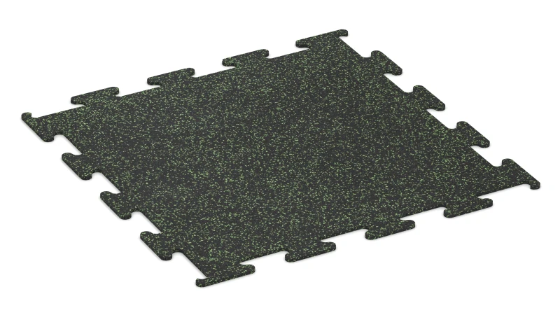 Zielony lekko nakrapiany