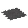 Nawierzchnia Fitness Performance Elite von WARCO im Farbdesign Szary lekko nakrapiany mit den Abmessungen 1000 x 1000 x 15 mm. Produktfoto von Artikel 3777 in der Aufsicht von schräg vorne.