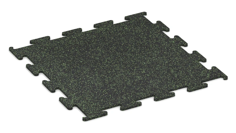 Zielony lekko nakrapiany