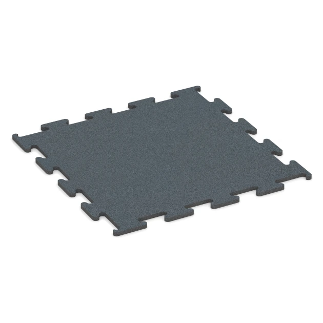 Fitness Performance Elite podłoga sportowa von WARCO im Farbdesign Zieleń paproci mit den Abmessungen 100 x 100 x 2 cm | 1,00 m². Produktfoto von Artikel 6161 in der Aufsicht von schräg vorne.