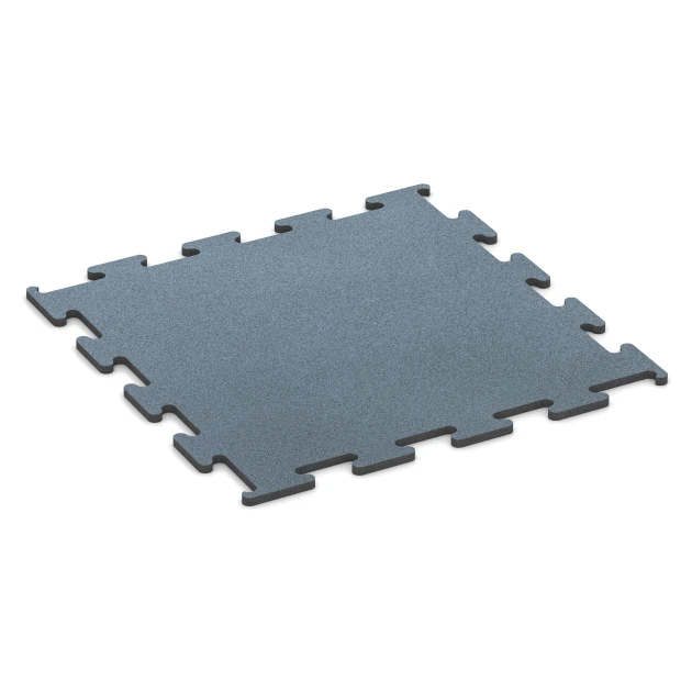 Fitness Performance Elite Nawierzchnia Treningowa von WARCO im Farbdesign Srebro postarzane mit den Abmessungen 100 x 100 x 2 cm | 1,00 m². Produktfoto von Artikel 6162 in der Aufsicht von schräg vorne.