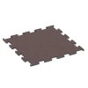 Fitness Performance Elite podłoga sportowa von WARCO im Farbdesign Czerwień mineralna mit den Abmessungen 50 x 50 x 1 cm | 0,25 m². Produktfoto von Artikel 6151 in der Aufsicht von schräg vorne.
