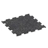 Nawierzchnia Fitness Performance Elite von WARCO im Farbdesign Szary lekko nakrapiany mit den Abmessungen 500 x 500 x 10 mm. Produktfoto von Artikel 3779 in der Aufsicht von schräg vorne.