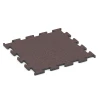 Fitness Performance Elite podłoga sportowa von WARCO im Farbdesign Czerwień mineralna mit den Abmessungen 50 x 50 x 1,5 cm | 0,25 m². Produktfoto von Artikel 6153 in der Aufsicht von schräg vorne.