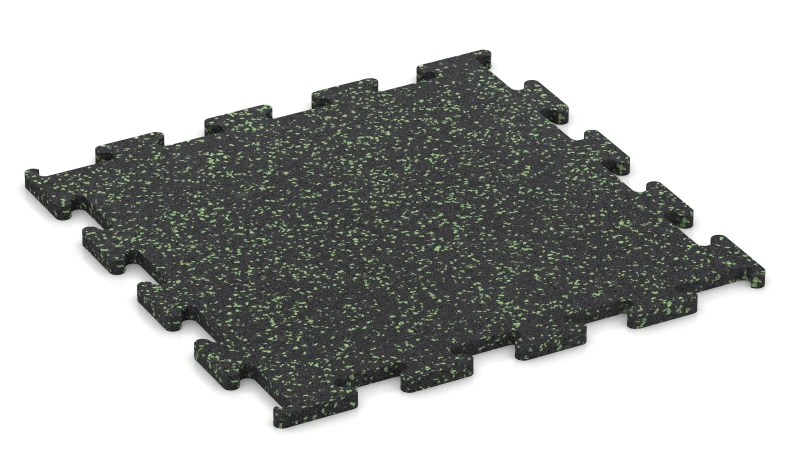 Zielony lekko nakrapiany