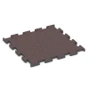 Fitness Performance Elite podłoga sportowa von WARCO im Farbdesign Czerwień mineralna mit den Abmessungen 50 x 50 x 2 cm | 0,25 m². Produktfoto von Artikel 6155 in der Aufsicht von schräg vorne.