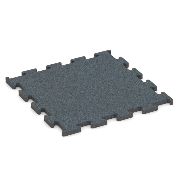 Fitness Performance Elite podłoga sportowa von WARCO im Farbdesign Zieleń paproci mit den Abmessungen 50 x 50 x 2 cm | 0,25 m². Produktfoto von Artikel 6167 in der Aufsicht von schräg vorne.