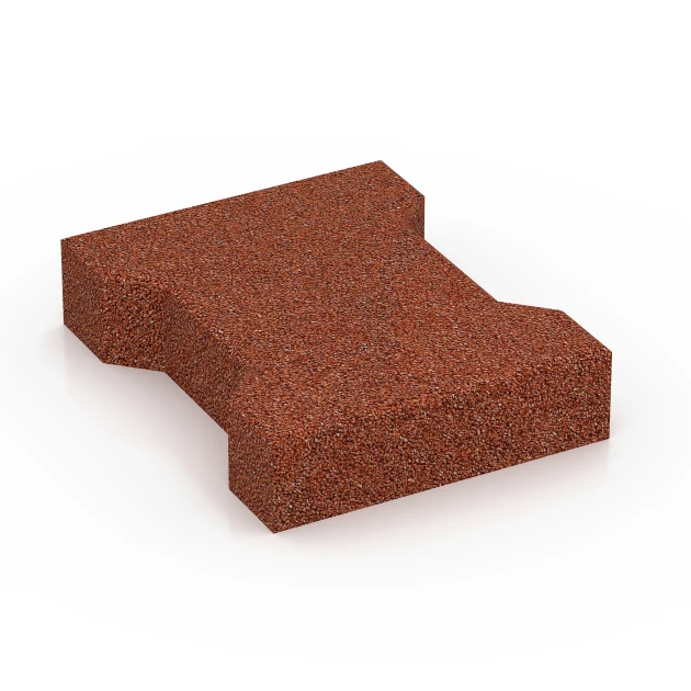 Kostka brukowa von WARCO im Farbdesign Czerwony ceglasty mit den Abmessungen 20 x 16,5 x 4,5 cm | 0,0278 m². Produktfoto von Artikel 7069 in der Aufsicht von schräg vorne.