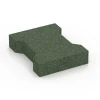 Kostka brukowa von WARCO im Farbdesign Zielony trawiasty mit den Abmessungen 20 x 16,5 x 4,5 cm | 0,0278 m². Produktfoto von Artikel 7070 in der Aufsicht von schräg vorne.