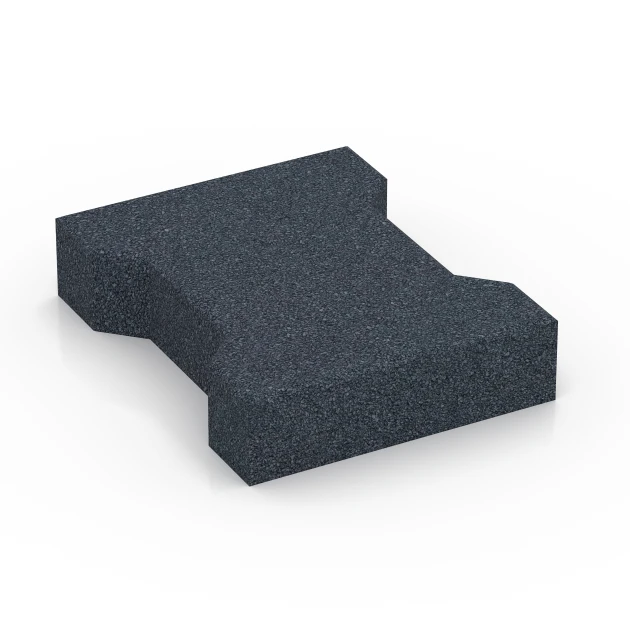 Kostka brukowa von WARCO im Farbdesign Szary łupkowy mit den Abmessungen 20 x 16,5 x 4,5 cm | 0,0278 m². Produktfoto von Artikel 7071 in der Aufsicht von schräg vorne.