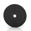 Bumper Plate von WARCO im Farbdesign Antracyt mit den Abmessungen 5 kg | ø 45,4 x 3,15 cm. Produktfoto von Artikel 6084 in der Aufsicht von schräg vorne.