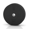 Bumper Plate von WARCO im Farbdesign Antracyt mit den Abmessungen 20 kg | ø 45,4 x 11,38 cm. Produktfoto von Artikel 6087 in der Aufsicht von schräg vorne.