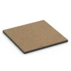 Płyta amortyzująca EPDM – 90 cm von WARCO im Farbdesign Rattan mit den Abmessungen 50 x 50 x 3 cm | 0,25 m². Produktfoto von Artikel 6421 in der Aufsicht von schräg vorne.
