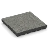 Płyta amortyzująca EPDM – 210 cm von WARCO im Farbdesign Szary granit mit den Abmessungen 50 x 50 x 7 cm | 0,25 m². Produktfoto von Artikel 6441 in der Aufsicht von schräg vorne.
