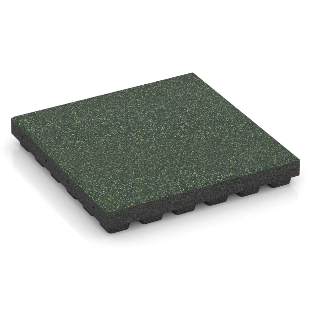 Płyta amortyzująca EPDM – 210 cm von WARCO im Farbdesign Trawnik angielski mit den Abmessungen 50 x 50 x 7 cm | 0,25 m². Produktfoto von Artikel 6442 in der Aufsicht von schräg vorne.