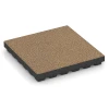 Płyta amortyzująca EPDM – 210 cm von WARCO im Farbdesign Rattan mit den Abmessungen 50 x 50 x 7 cm | 0,25 m². Produktfoto von Artikel 6448 in der Aufsicht von schräg vorne.