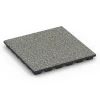 Płyta amortyzująca EPDM – 160 cm von WARCO im Farbdesign Szary granit mit den Abmessungen 50 x 50 x 4,8 cm | 0,25 m². Produktfoto von Artikel 6432 in der Aufsicht von schräg vorne.