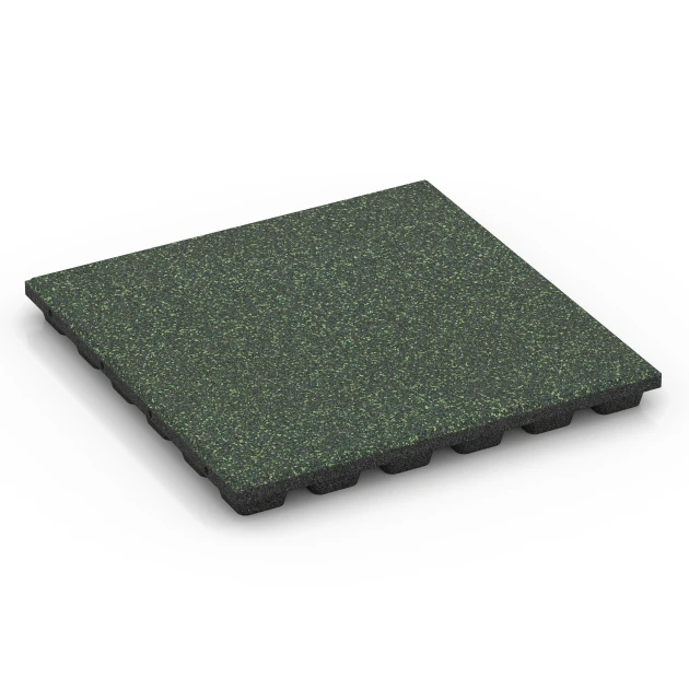 Płyta amortyzująca EPDM – 160 cm von WARCO im Farbdesign Trawnik angielski mit den Abmessungen 50 x 50 x 4,8 cm | 0,25 m². Produktfoto von Artikel 6433 in der Aufsicht von schräg vorne.
