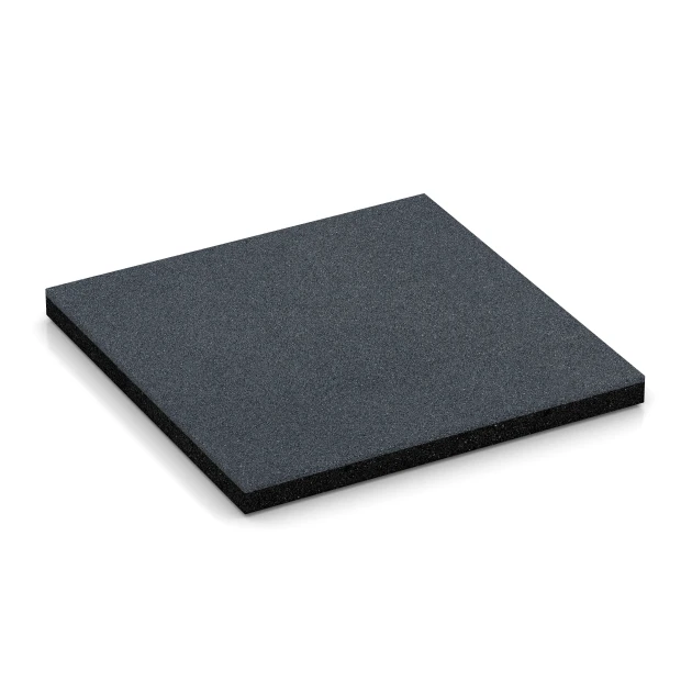 Płyta amortyzująca – 140 cm von WARCO im Farbdesign Szary łupkowy mit den Abmessungen 50 x 50 x 4 cm | 0,25 m². Produktfoto von Artikel 6257 in der Aufsicht von schräg vorne.