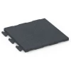 Płyta gumowa na taras Linea von WARCO im Farbdesign Szary łupkowy mit den Abmessungen 50 x 50 x 3 cm | 0,25 m². Produktfoto von Artikel 7055 in der Aufsicht von schräg vorne.