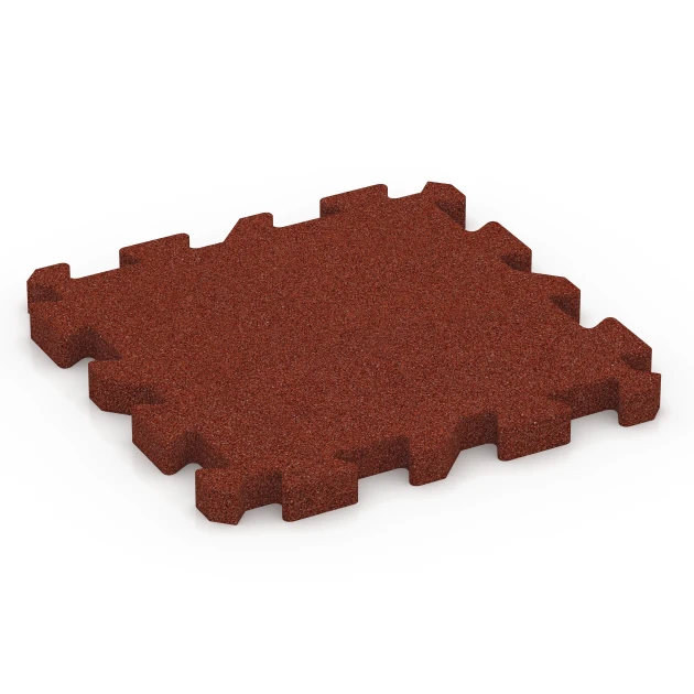 Podłoże do kojca dla psa von WARCO im Farbdesign Czerwony ceglasty mit den Abmessungen 50 x 50 x 4 cm | 0,25 m². Produktfoto von Artikel 6627 in der Aufsicht von schräg vorne.