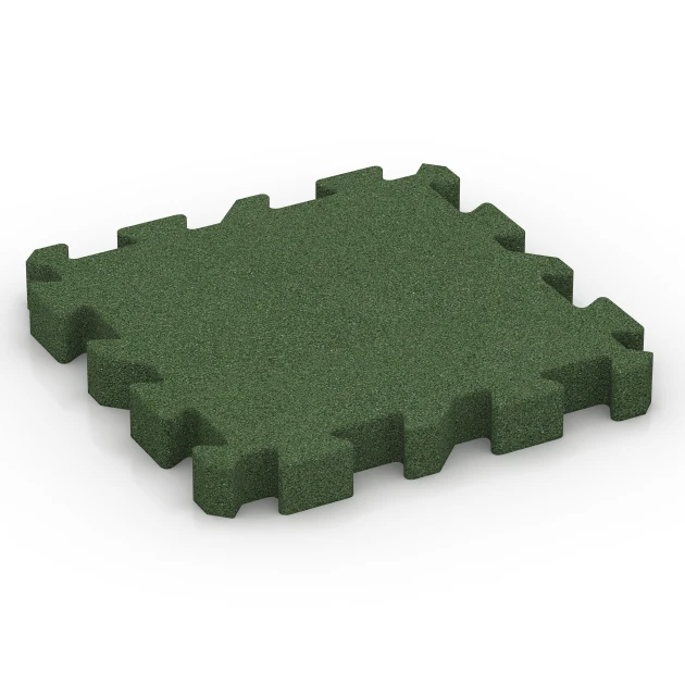Płyta amortyzująca – 220 cm von WARCO im Farbdesign Zielony trawiasty mit den Abmessungen 50 x 50 x 6 cm | 0,25 m². Produktfoto von Artikel 6407 in der Aufsicht von schräg vorne.
