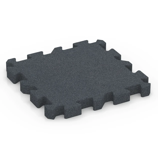 Płyta amortyzująca – 190 cm von WARCO im Farbdesign Szary łupkowy mit den Abmessungen 50 x 50 x 5 cm | 0,25 m². Produktfoto von Artikel 6404 in der Aufsicht von schräg vorne.