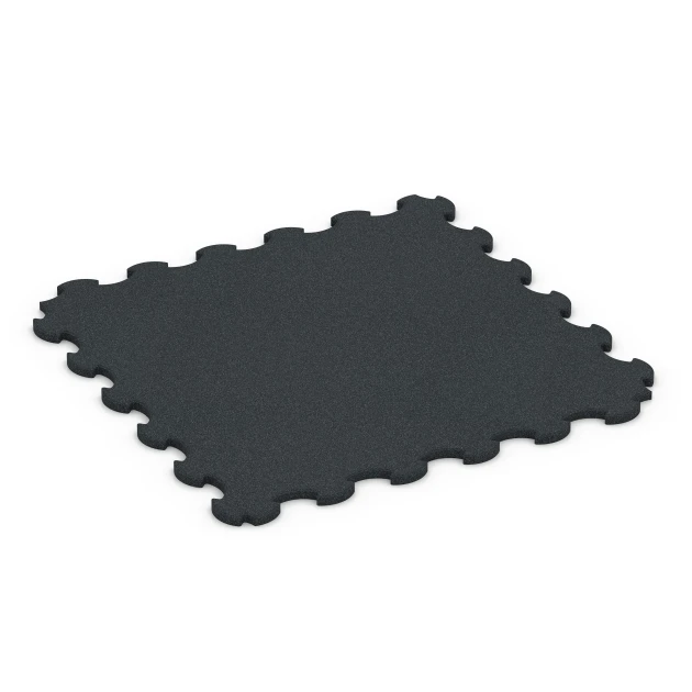 Mata gumowa na podłogę dla psa von WARCO im Farbdesign Antracyt mit den Abmessungen 102,5 x 102,5 x 2,2 cm | 1,05 m². Produktfoto von Artikel 7085 in der Aufsicht von schräg vorne.