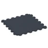 Stallmatte Puzzle von WARCO im Farbdesign Antracyt mit den Abmessungen 102,5 x 102,5 x 3 cm | 1,05 m². Produktfoto von Artikel 6391 in der Aufsicht von schräg vorne.