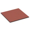 Mata stajenna von WARCO im Farbdesign Czerwony ceglasty mit den Abmessungen 100 x 100 x 3 cm | 1,00 m². Produktfoto von Artikel 6380 in der Aufsicht von schräg vorne.