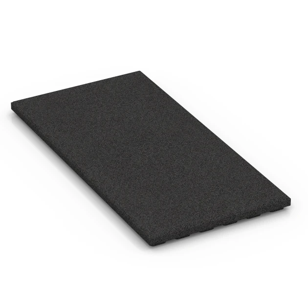 Mata stajenna Luksus von WARCO im Farbdesign Antracyt mit den Abmessungen 100 x 50 x 4,5 cm | 0,50 m². Produktfoto von Artikel 6389 in der Aufsicht von schräg vorne.